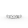 vimg:FJ4854|vimg:FJ4855|vimg:FJ4856|vimg:FJ4861|14K White Gold Eternity Cushion Diamond Ring — TOP