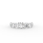 vimg:FJ4854|vimg:FJ4855|vimg:FJ4856|vimg:FJ4861|14K White Gold Eternity Cushion Diamond Ring — TOP