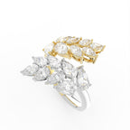 Sterling Silver Diamond Ring — IMAGE URL