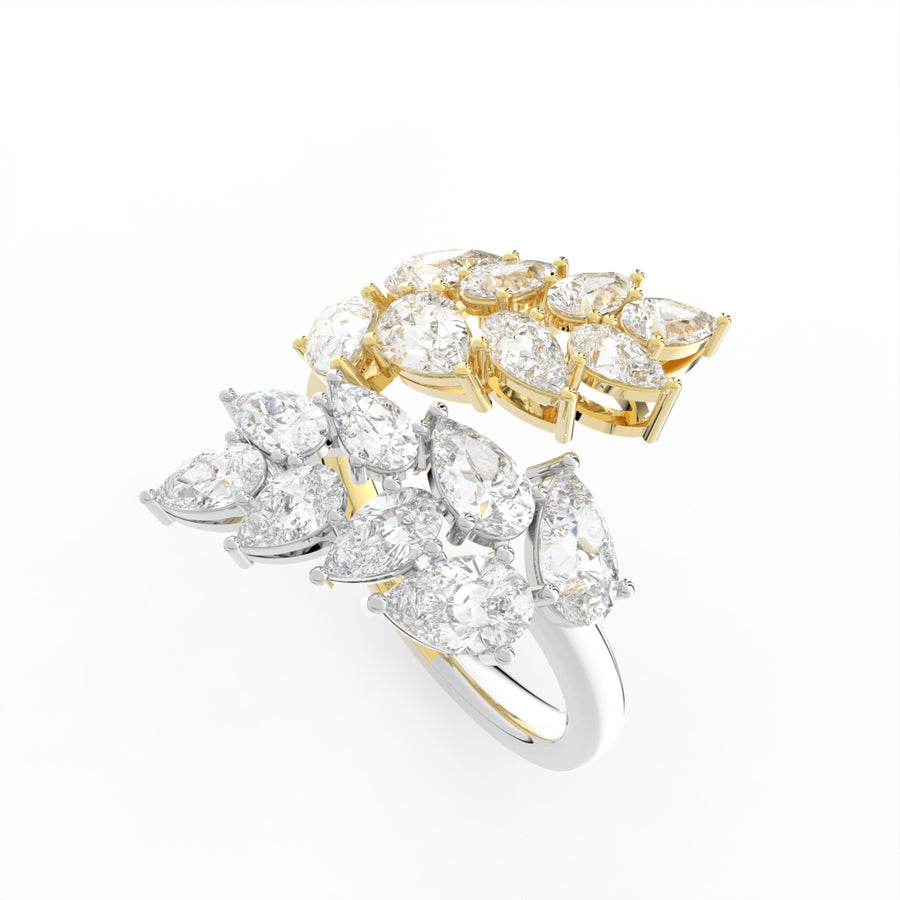 Sterling Silver Diamond Ring