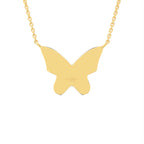 vimg:FJ6471|vimg:FJ6473|vimg:FJ6474|vimg:FJ6478|18K Butterfly Round Diamond Pendant — BACK