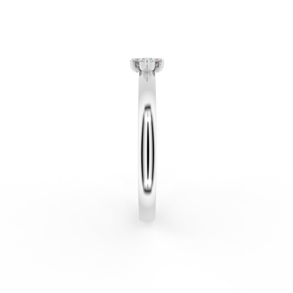 vimg:FJ6944|vimg:FJ6945|18K Bespoke Marquise Diamond Ring — SIDE