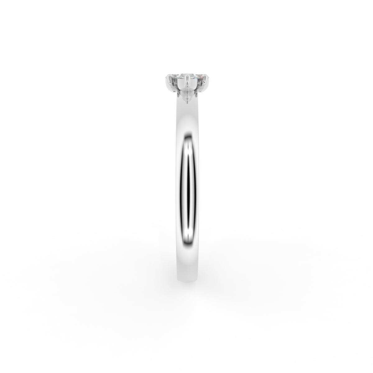 vimg:FJ6944|vimg:FJ6945|18K Bespoke Marquise Diamond Ring — SIDE