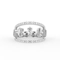 18K Baguette Diamond Eternity Ring — TOP