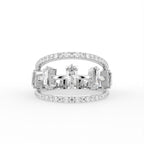 18K Baguette Diamond Eternity Ring — TOP