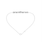 14K Gold Round Diamond Bracelet — FRONT