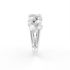 18K Half Eternity Marquise Diamond Ring — SIDE