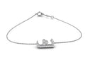 vimg:FJ1319|vimg:FJ2057|18K White Gold Arabic Alphabet Round Diamond Bracelet — TOP
