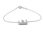 vimg:FJ1319|vimg:FJ2057|18K White Gold Arabic Alphabet Round Diamond Bracelet — TOP