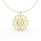 Sterling Silver Diamond Pendant — TOP