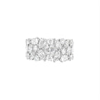 18K Eternity Round Diamond Ring — TOP