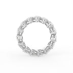 vimg:FJ4883|vimg:FJ4884|vimg:FJ4885|vimg:FJ4886|14K White Gold Full Eternity Heart Diamond Ring — FRONT