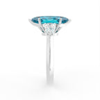 vimg:FJ2447|18K White Gold Trilogy Marquise Diamond Ring — SIDE