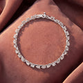 18K Multi Shape Diamond Bracelet — AI cloth, in-house
