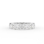 vimg:FJ3289|vimg:FJ2073|14K White Gold Full Eternity Princess Diamond Ring — TOP