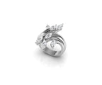 18K Bespoke Marquise Diamond Ring — 3D VIEW