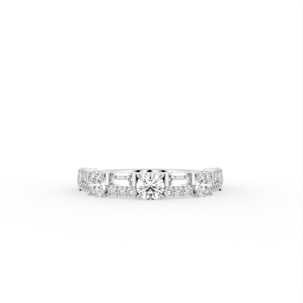 vimg:FJ5124|vimg:FJ5122|14K Eternity Round Diamond Ring — TOP