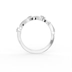 18K Bespoke Diamond Ring — SIDE