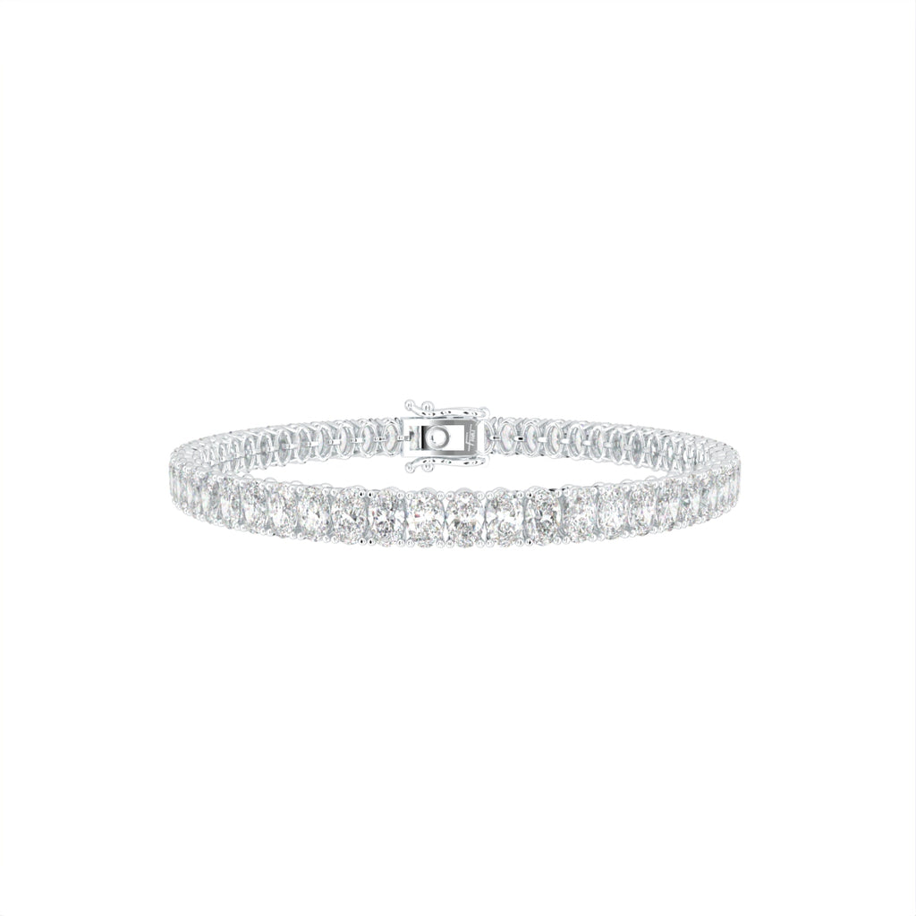 14K Tennis Diamond Bracelet — TOP