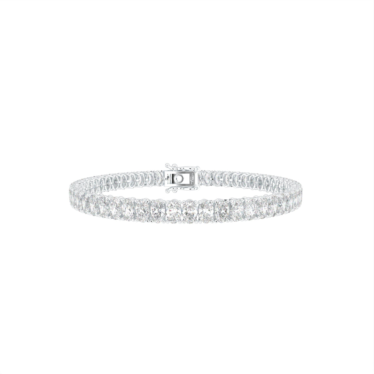 14K Tennis Diamond Bracelet — TOP