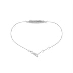 18K Leo Constellation Diamond Bracelet — FRONT