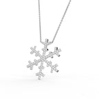 vimg:FJ6483|vimg:FJ6484|vimg:FJ6485|vimg:FJ6486|18K White Gold Snowflake Round Diamond Pendant — 3D VIEW
