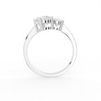 18K Bespoke Diamond Ring — FRONT