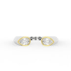 Sterling Silver Diamond Ring — TOP