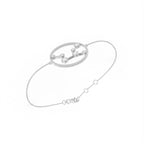 18K Virgo Constellation Diamond Bracelet — 3D VIEW