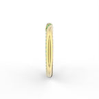 18K Band Diamond Ring — SIDE