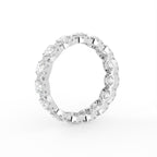 18K Full Eternity Diamond Ring — 3D VIEW