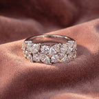 18K Eternity Marquise Diamond Ring — AI cloth, in-house