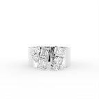 18K Bespoke Diamond Ring — TOP