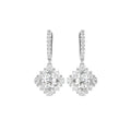 18K Drop Diamond Earrings — TOP