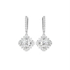18K Drop Diamond Earrings — TOP