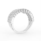 18K Round Diamond Statement Ring — 3D VIEW