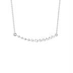 18K Geometric Round Diamond Pendant — 3D VIEW