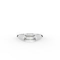18K Rose Gold Bespoke Fancy Cut Diamond Ring — TOP