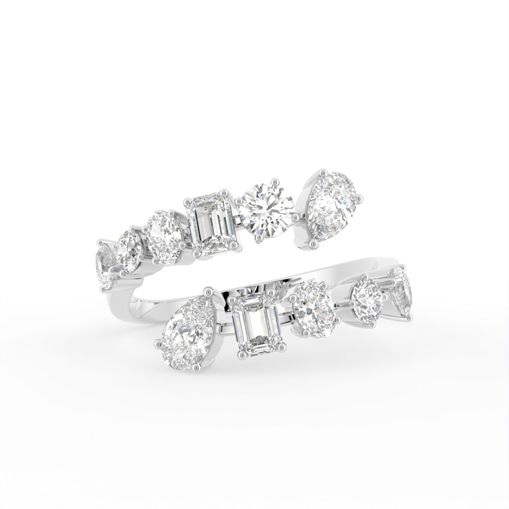 18K Bespoke Diamond Ring — TOP