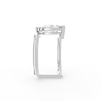 18K Bespoke Twin Marquise Diamond Ring — SIDE