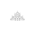 18K Bespoke Crown Diamond Ring — TOP