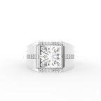18K Bespoke Diamond Ring — TOP