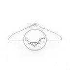 18K Libra Constellation Diamond Bracelet — TOP