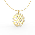 Sterling Silver Diamond Pendant — IMAGE URL