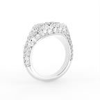 18K Bespoke Diamond Ring — 3D VIEW