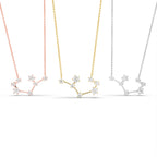vimg:FJ6931|vimg:FJ7077|vimg:FJ2457|vimg:FJ4524|18K Constellation Round Diamond Pendant — 3 COLOR