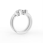 18K Bespoke Diamond Ring — 3D VIEW