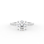 vimg:FJ6316|vimg:FJ6326|vimg:FJ6329|vimg:FJ5291|vimg:FJ3409|vimg:FJ3425|vimg:FJ6328|18K Round Diamond Engagement Ring — TOP