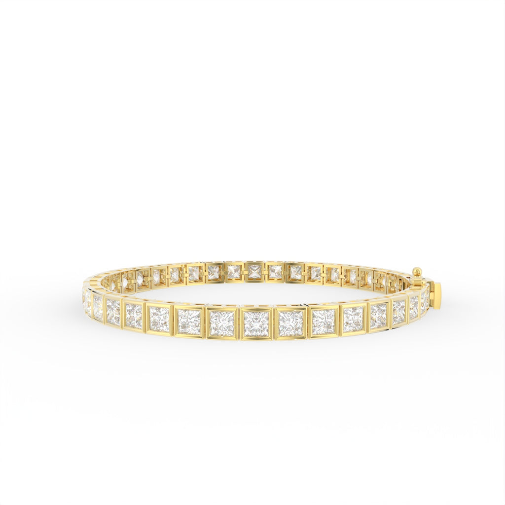 Sterling Silver Diamond Bracelet — TOP