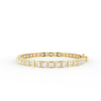 Sterling Silver Diamond Bracelet — TOP